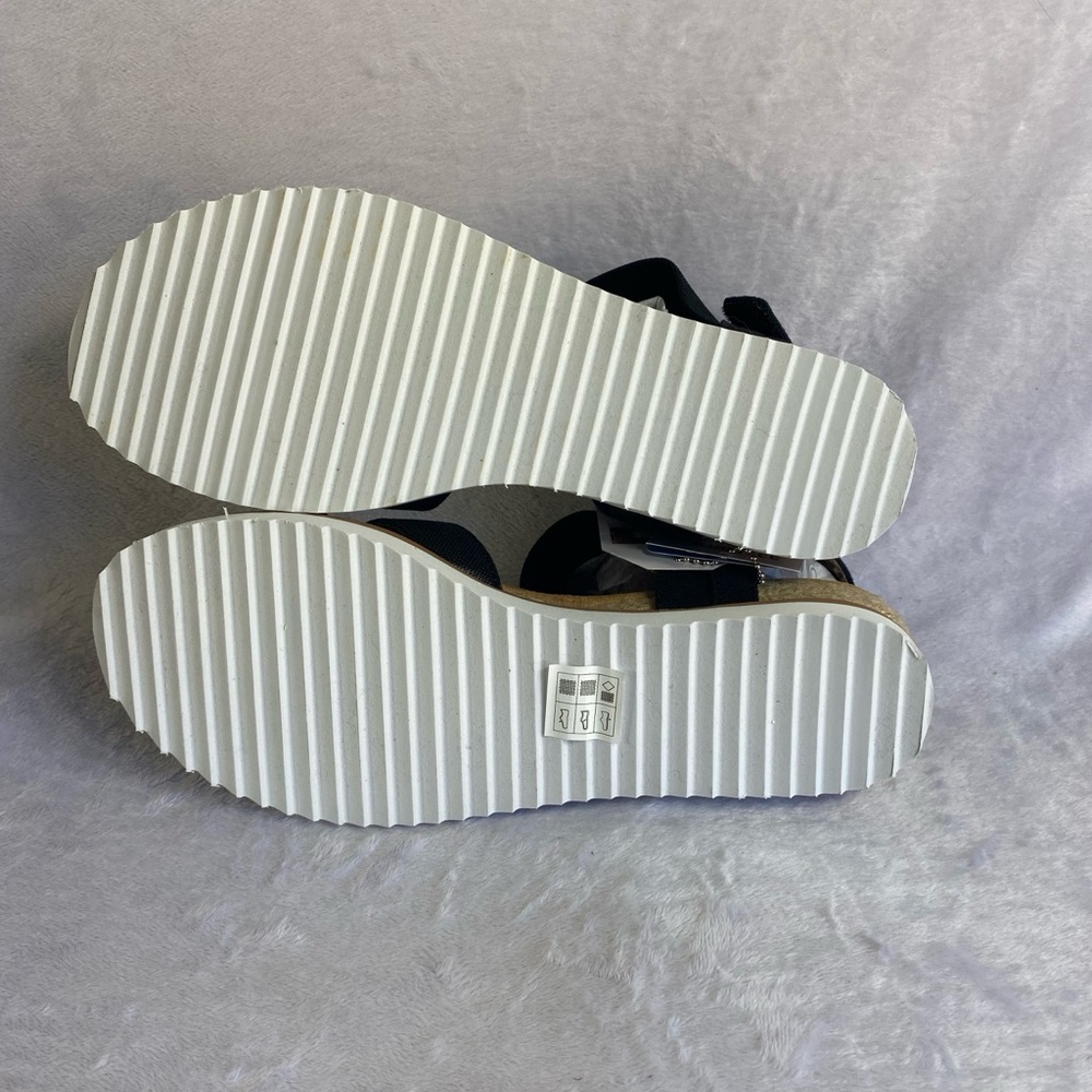 Skechers Women's Bobs Desert Kiss Secret Picnic Strappy Sandals Black Sz 8.5 NWT - Picture 9 of 11
